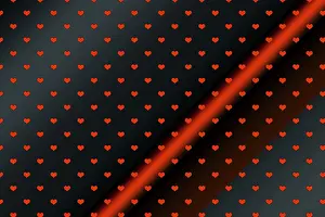 Symbolic Heart Shape Image Prints: Creative abstract heart pattern background texture