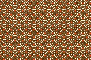 Symbolic Heart Shape Image Prints: Creative abstract heart pattern background texture
