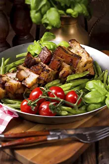 Grilled Meat Prints: Crispy roasts from the grill