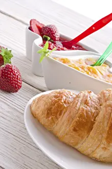 Healthy Breakfast Options Prints: Croissant