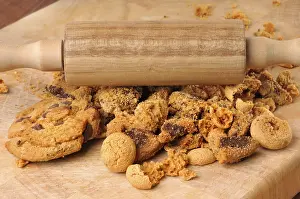Kitchen Utensils For Baking Prints: Crush biscuits for cake base