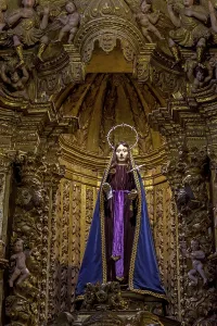 Minas Gerais Sacred Building Prints: The crying saint