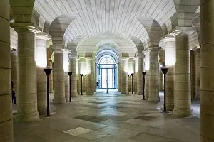 Parisian Architecture Prints: The crypt of the Pantheon