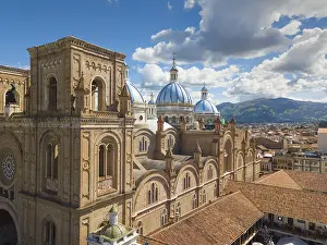 Prints of Cuenca Ecuador June 2018 this is the cathedral of the immaculate conception and is the most representative religious complex of the city Cuenca Prints: Cuenca Ecuador Print - Cathedral of the Immaculate Conception