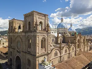 Prints of Cuenca Ecuador June 2018 this is the cathedral of the immaculate conception and is the most representative religious complex of the city Cuenca Prints: Cuenca Ecuador Print: Cathedral of the Immaculate Conception