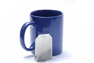 Hot Beverage Image Prints: Cup with teabag