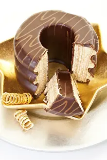 Christmas Sweets Prints: Cut spit cake