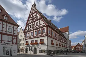 Abandoned Buildings In Bavaria Prints: Former dance house with bread house
