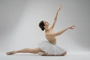 Dance Pose Prints: A dancer gracefully executes a pose