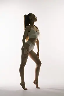 Dancer Pose Prints: A dancer strikes a graceful pose