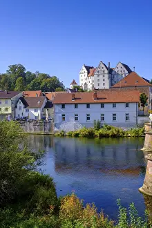 Abandoned Castles In Europe Prints: Danube with Scheer Castle, Scheer