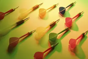 Colorful Darts Prints: Darts