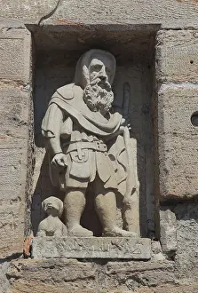 Central Europe Ice Field Prints: Das Schulmannle, shepherd of Eisfeld
