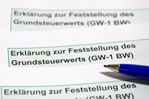 Property Tax Declaration Prints: Declaration of property tax value