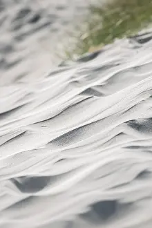 Schleswig Holstein Coastline Prints: Deep view of a sandy beach on Amrum, Germany