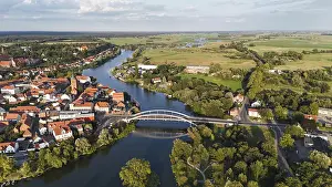 View From Above Havelberg Prints: Default