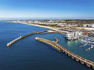 Prints of DefaultBrighton Marina from a drone, Brighton, East Sussex, England, United Kingdom Brighton And Hove Prints: DefaultBrighton Marina Print from a Drone, Brighton, England