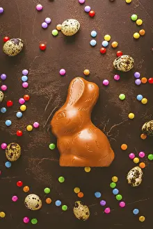 Easter Chocolate Eggs Prints: Delicious chocolate easter eggs