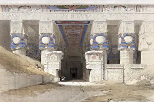 Upper Egypt Architecture Prints: Dendera, Dandara, Dendrah