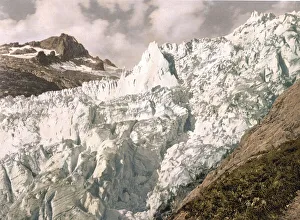Rhone Glacier Prints: Der Rhonegletscher, Rottengletsche