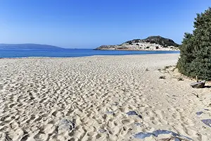Deserted Beach Greece Prints: Deserted dream beach in spring