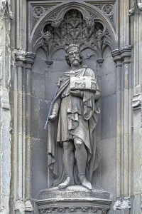 Prints of Detail, Cathedral, Canterbury, Kent, England, Great Britain Canterbury Prints: Detail of Canterbury Cathedral, Kent Print