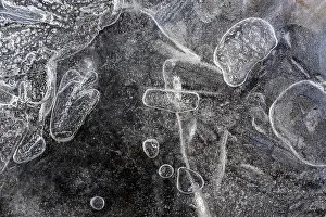 Ice Structures Prints: Details, shapes and structures of ice