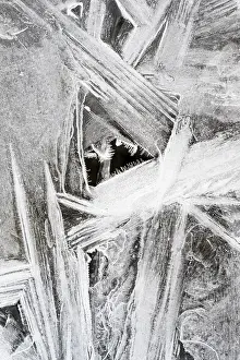 Ice Structures Prints: Details, shapes and structures of ice
