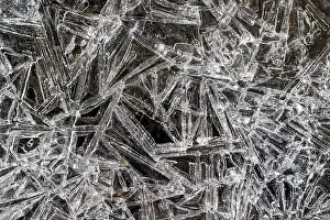 Ice Structures Prints: Details, shapes and structures of ice