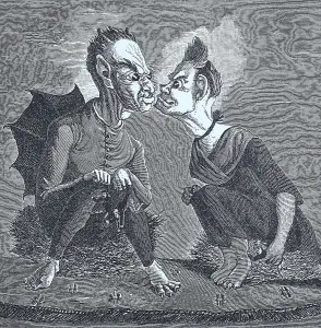 Western Europe Historical Images Prints: The Devil and His Married Half