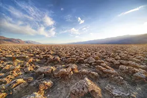 Mojave Desert Nature Reserve Prints: Devils Golf Course in the Death Valley