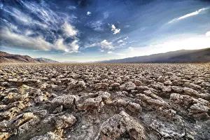 Mojave Desert Nature Reserve Prints: Devils Golf Course in the Death Valley