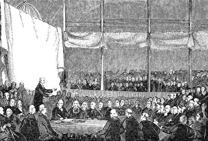 European Ecclesiastical History Prints: Die Einberufung der Geistlichen in Edinburgh
