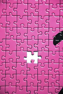 Jigsaw Puzzle Pieces Prints: Different puzzle pieces