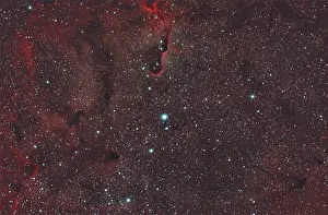 Deep Space Photography Prints: Diffuse Emission Nebula NGC1396