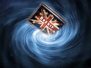 European Union Crisis Prints: Digital Composing, Brexit in vortex