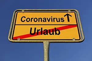Coronavirus Symbol Prints: Digital Composing, symbol image