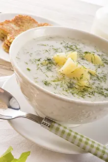 Polish Cuisine Prints: Dill soup