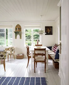 Deserted Dining Table Prints: Dining table