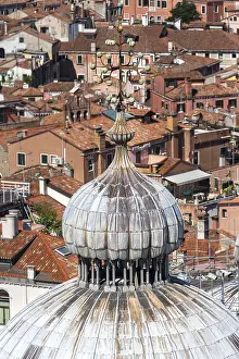 St Mark's Square Venice Prints: Dome of St. Mark's Cathedral
