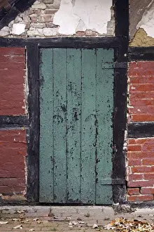 Abandoned Urban Environment Prints: Door detail