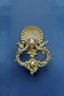 Metal Door Fitting Prints: Door knocker
