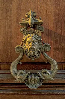 Metal Door Fitting Prints: Door knocker