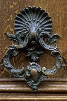 Metal Door Fitting Prints: Door knocker
