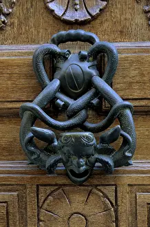 Embellished Front Doors Prints: Door knocker