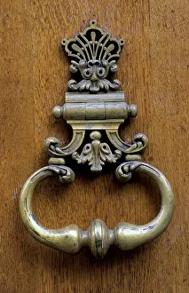 Metal Door Fitting Prints: Door knocker