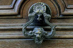 Metal Door Fitting Prints: Door knocker