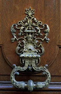 Embellished Front Doors Prints: Door knocker