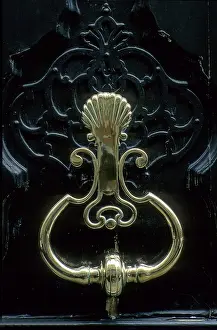 Decorative Metal Fitting Prints: Door knocker