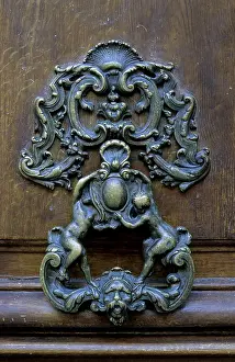 Paris Door Knocker Prints: Door knocker